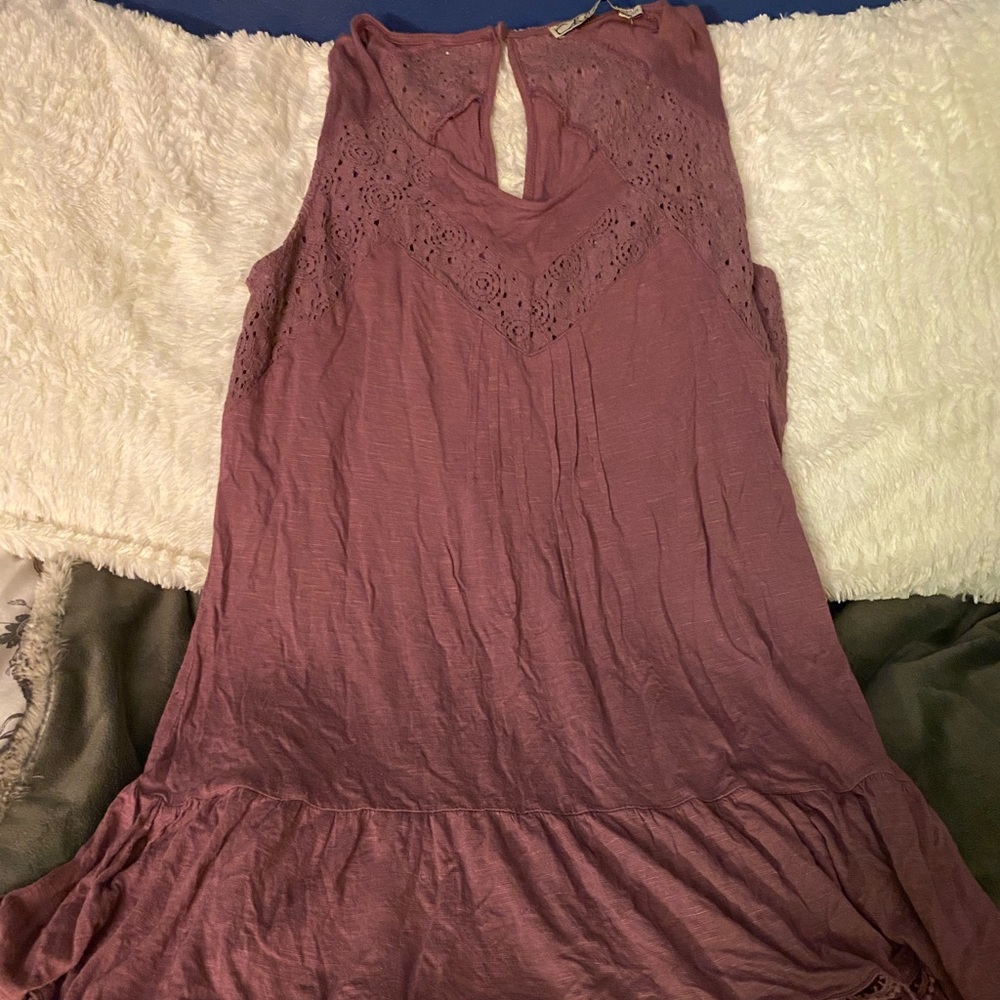 Purple Tunic Blouse